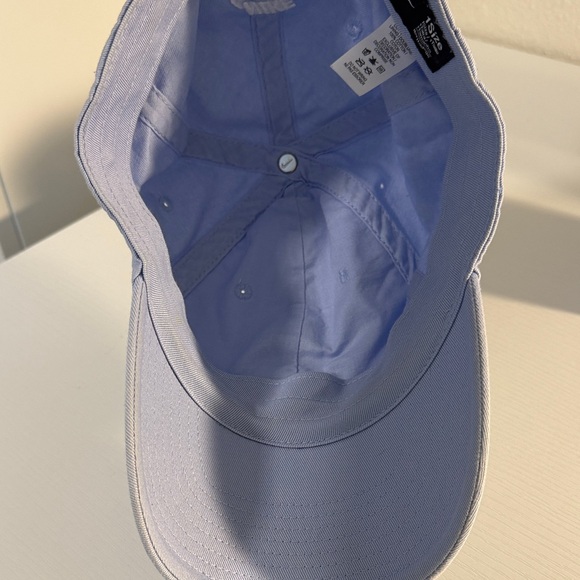 Nike Light Blueish Lavender Just Do It Cap with White Embroidery OS - Picture 7 of 7